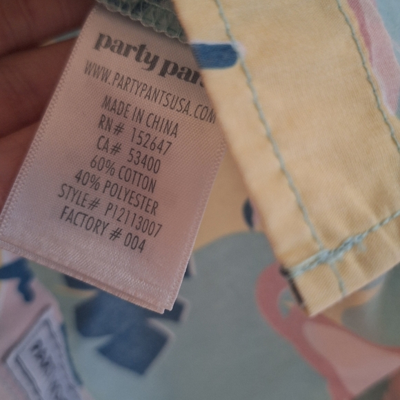 Party Pants Flamingo Banana Print Men's Shirt - Picture 8 of 16